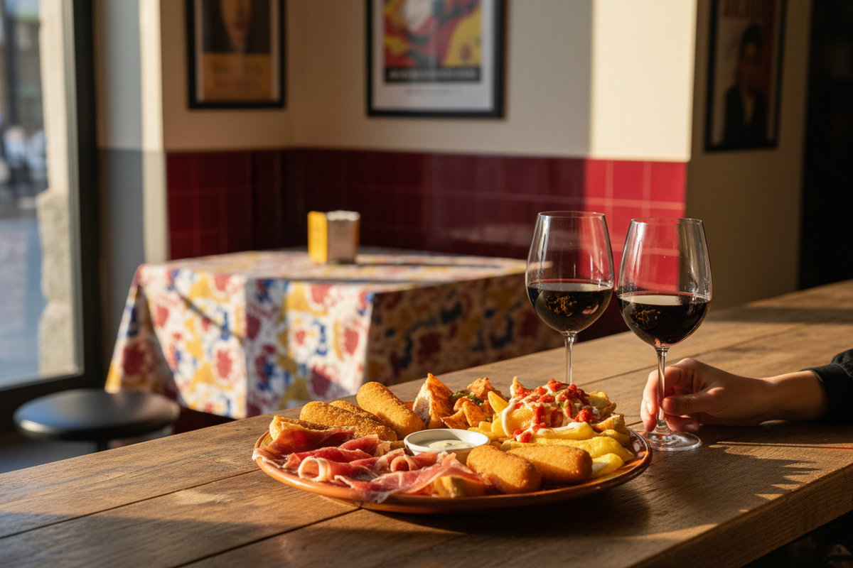 Comment commander des tapas et du vin en espagnol ?