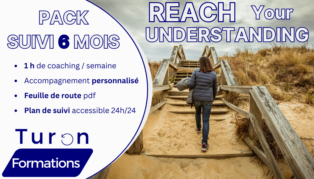 Coaching Linguistique - Pack Suivi 6 mois (tarif mensuel)